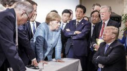 Wer hat mehr Charisma? Merkel oder Trump? Foto Archiv