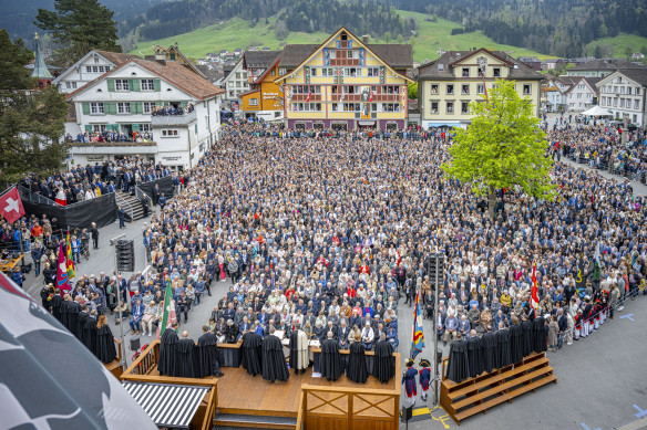 Landsgemeinde Appenzell Innerrhoden 2025: Gelebte direkte Demokratie Foto Appenzell Innerrhoden