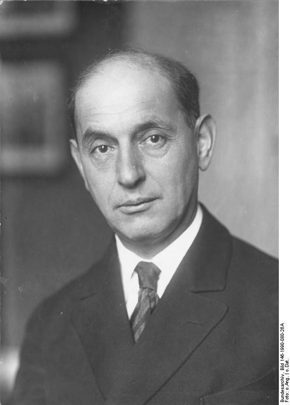 Moritz Julius Bonn (1873 bis 1965) Foto Bundesarchiv