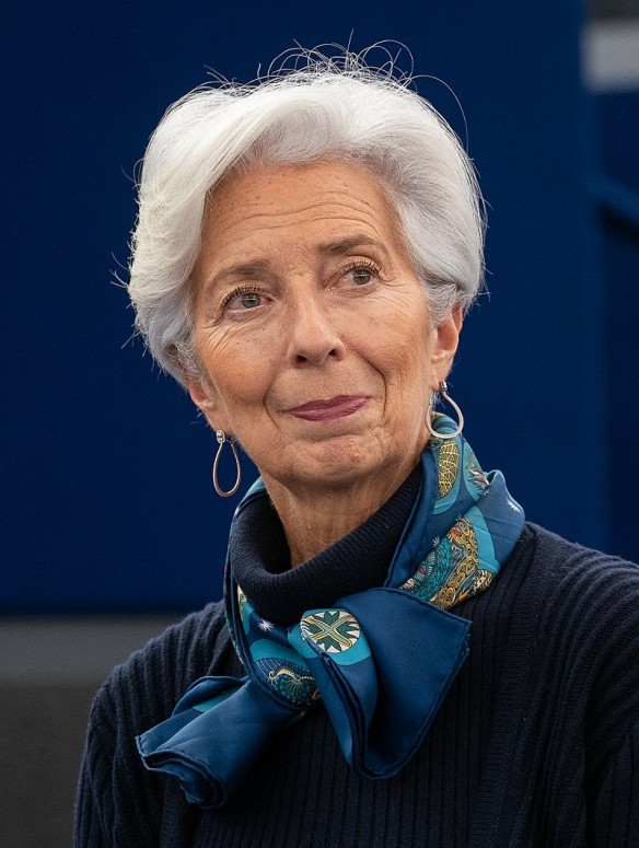 Die Präsidentin: Christine Lagarde Foto: ECB