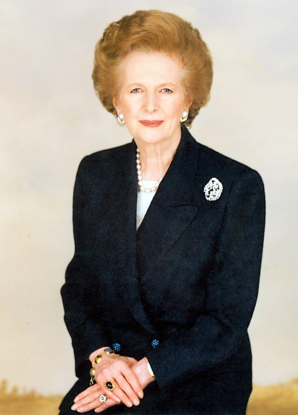 Margaret Thatcher: Symbolfigur des Neoliberalismus Foto: wikipedia