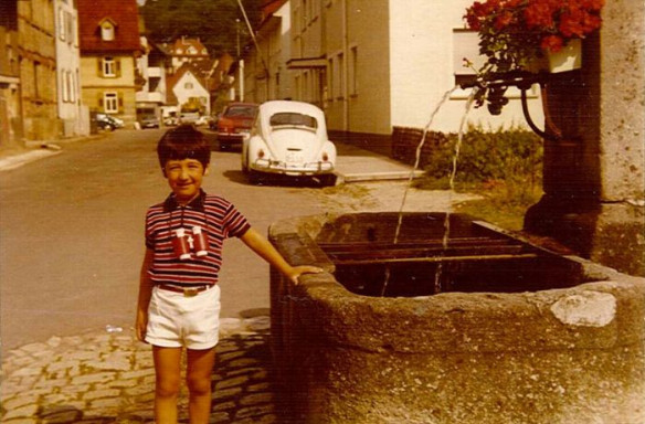 Cem, der Bube, im schwäbischen Urach um 1970. Foto privat