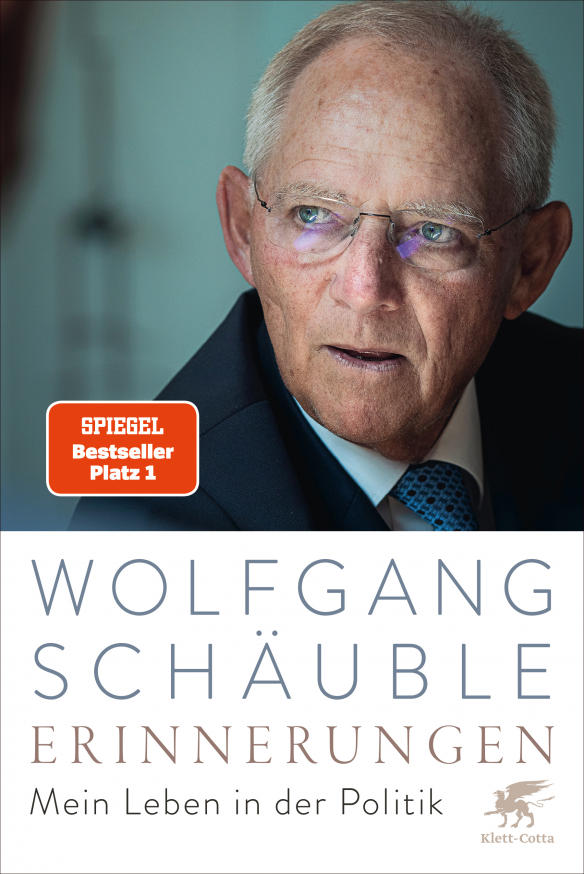 Wolfgang Schäuble (1942 bis 2023) Foto Klett Cotta